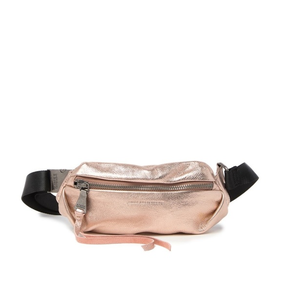 rose gold bum bag